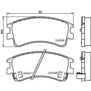 Слика 2 на плочки HELLA PAGID 8DB 355 011-141