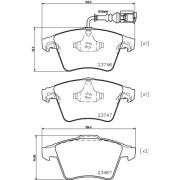 Слика 2 на плочки HELLA PAGID 8DB 355 011-441