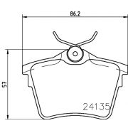 Слика 2 на плочки HELLA PAGID 8DB 355 011-501