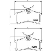 Слика 2 на плочки HELLA PAGID 8DB 355 011-511