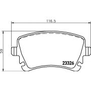 Слика 2 на плочки HELLA PAGID 8DB 355 011-531