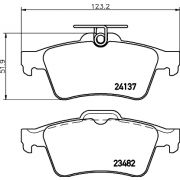 Слика 2 на плочки HELLA PAGID 8DB 355 011-731