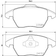 Слика 2 $на Плочки HELLA PAGID 8DB 355 011-811