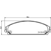 Слика 2 на плочки HELLA PAGID 8DB 355 011-891