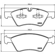 Слика 2 на плочки HELLA PAGID 8DB 355 012-011