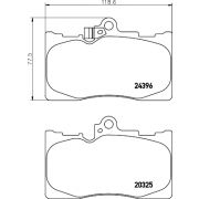 Слика 2 $на Плочки HELLA PAGID 8DB 355 012-121