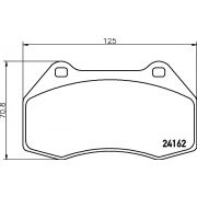 Слика 2 $на Плочки HELLA PAGID 8DB 355 012-151