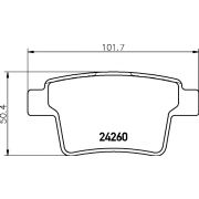 Слика 2 на плочки HELLA PAGID 8DB 355 012-171