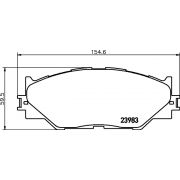 Слика 2 на плочки HELLA PAGID 8DB 355 012-241