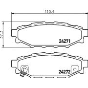 Слика 2 на плочки HELLA PAGID 8DB 355 012-261