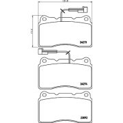 Слика 2 на плочки HELLA PAGID 8DB 355 012-291