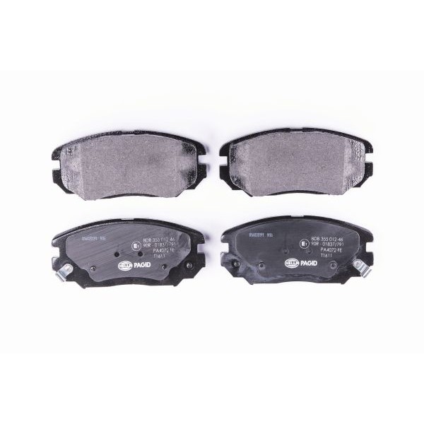 Слика на плочки HELLA PAGID 8DB 355 012-461 за Hyundai i45 6 Saloon (YF) 2.4 - 203 коњи бензин