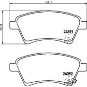 Слика 2 $на Плочки HELLA PAGID 8DB 355 012-511