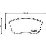 Слика 2 $на Плочки HELLA PAGID 8DB 355 012-631