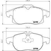 Слика 2 на плочки HELLA PAGID 8DB 355 012-681