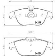 Слика 2 на плочки HELLA PAGID 8DB 355 012-741