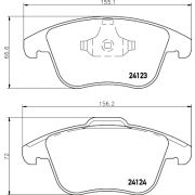 Слика 2 на плочки HELLA PAGID 8DB 355 012-891