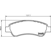 Слика 2 на плочки HELLA PAGID 8DB 355 012-911