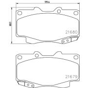 Слика 2 $на Плочки HELLA PAGID 8DB 355 013-481