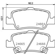 Слика 2 $на Плочки HELLA PAGID 8DB 355 013-571