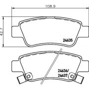 Слика 2 на плочки HELLA PAGID 8DB 355 013-591