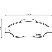 Слика 2 на плочки HELLA PAGID 8DB 355 013-911