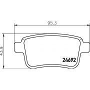 Слика 2 на плочки HELLA PAGID 8DB 355 013-971