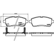 Слика 2 на плочки HELLA PAGID 8DB 355 014-001