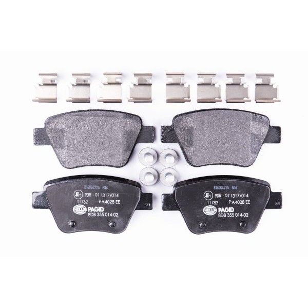 Слика на плочки HELLA PAGID 8DB 355 014-021 за VW Jetta 6 (162) 1.4 TSI - 122 коњи бензин