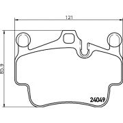 Слика 2 на плочки HELLA PAGID 8DB 355 014-161