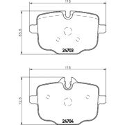 Слика 2 на плочки HELLA PAGID 8DB 355 014-361