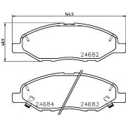 Слика 2 на плочки HELLA PAGID 8DB 355 014-371