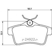 Слика 2 на плочки HELLA PAGID 8DB 355 014-531