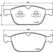 Слика 2 на плочки HELLA PAGID 8DB 355 014-541