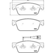 Слика 2 на плочки HELLA PAGID 8DB 355 014-981