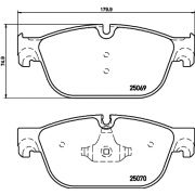 Слика 2 на плочки HELLA PAGID 8DB 355 015-061