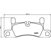 Слика 2 на плочки HELLA PAGID 8DB 355 015-121