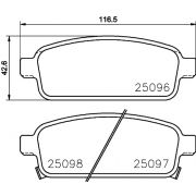 Слика 2 на плочки HELLA PAGID 8DB 355 015-221