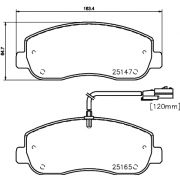 Слика 2 на плочки HELLA PAGID 8DB 355 015-291