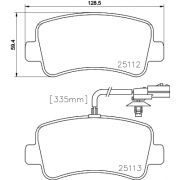 Слика 2 на плочки HELLA PAGID 8DB 355 015-301