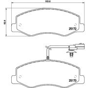 Слика 2 на плочки HELLA PAGID 8DB 355 015-311