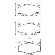 Слика 2 на плочки HELLA PAGID 8DB 355 015-351