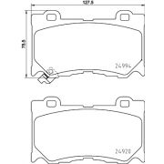 Слика 2 на плочки HELLA PAGID 8DB 355 015-411