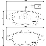 Слика 2 на плочки HELLA PAGID 8DB 355 015-521