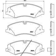 Слика 2 на плочки HELLA PAGID 8DB 355 015-551