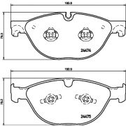 Слика 2 на плочки HELLA PAGID 8DB 355 015-701