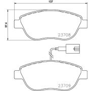 Слика 2 на плочки HELLA PAGID 8DB 355 015-791