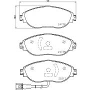 Слика 2 на плочки HELLA PAGID 8DB 355 015-921