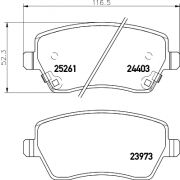 Слика 2 $на Плочки HELLA PAGID 8DB 355 015-981