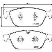 Слика 2 на плочки HELLA PAGID 8DB 355 016-021